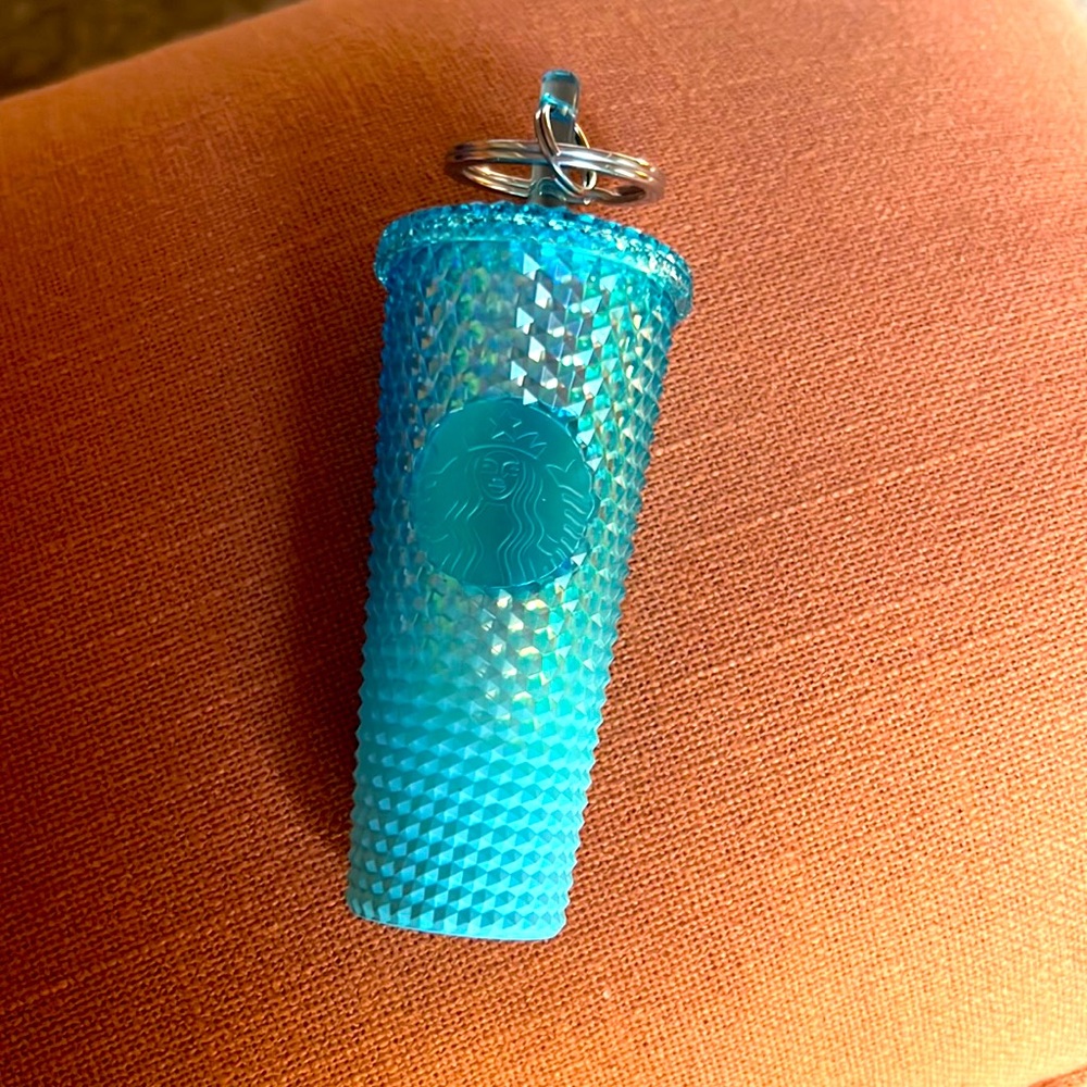 Adorable New In Box Starbucks Cold Cup Keychain